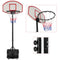 Outdoor Portable Adjustable Basketball Hoop System