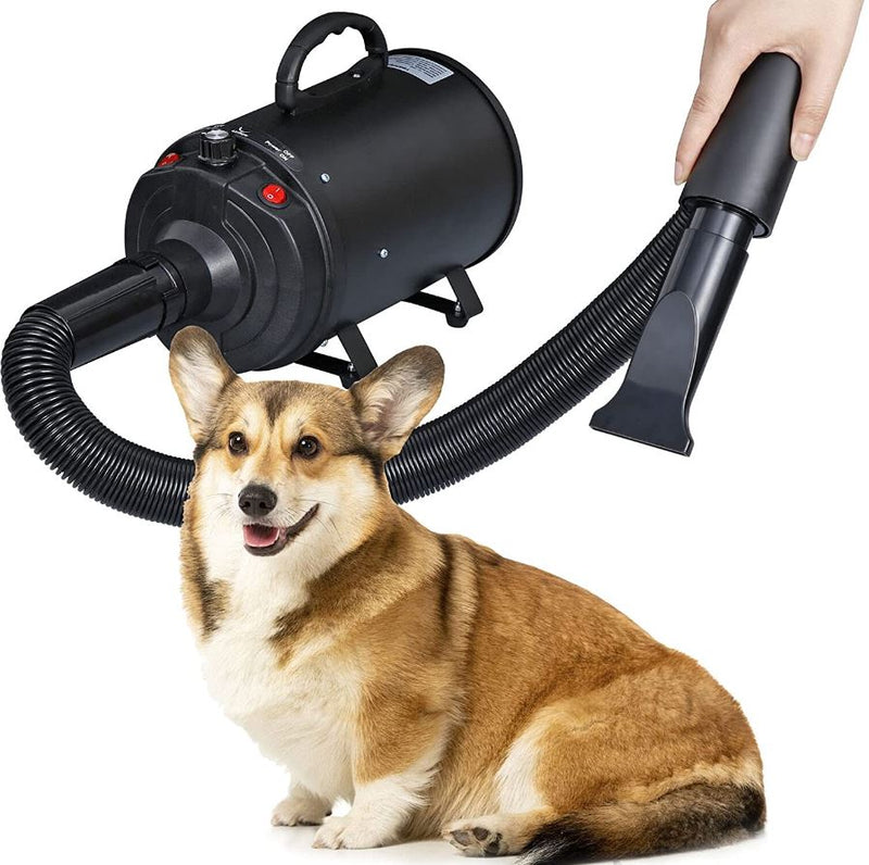 Portable Pet Grooming Quiet Hair Dryer Blow Blaster Blower For Dogs & Cats