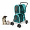 Double Layer Dog & Pet Pram Stroller 3 in 1