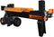 6.5-Ton Heavy Duty Electric Hydraulic Log Splitter with Castor Stand