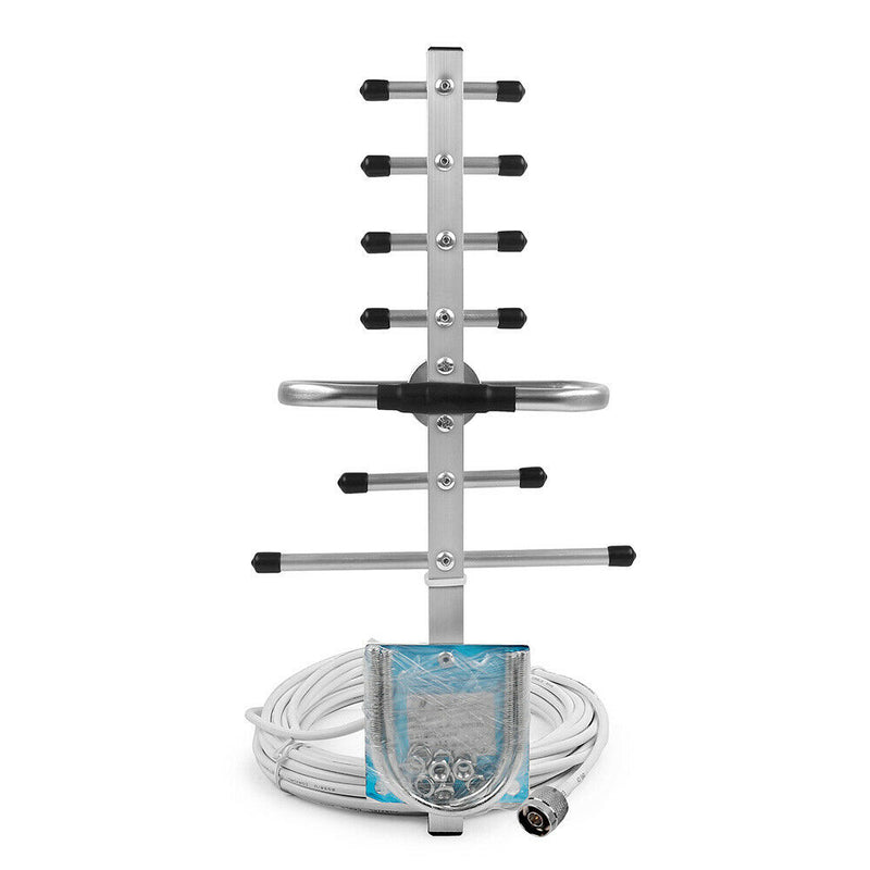 Outdoor Directional Antenna Mobile Signal Booster N-Male With 15m Cable