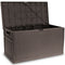 Large Garden Storage Box Resin Wicker Storage Container For Cushions