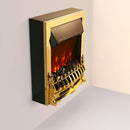 Traditional LED Gold Electric Fire Place