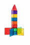 46PCS Magnet Building Tiles For Educational Construction Magnetic 3D Building Blocks