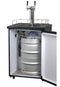 Large Full-Size Keg Two Faucet Draft Beer Stainless Steel Dispenser