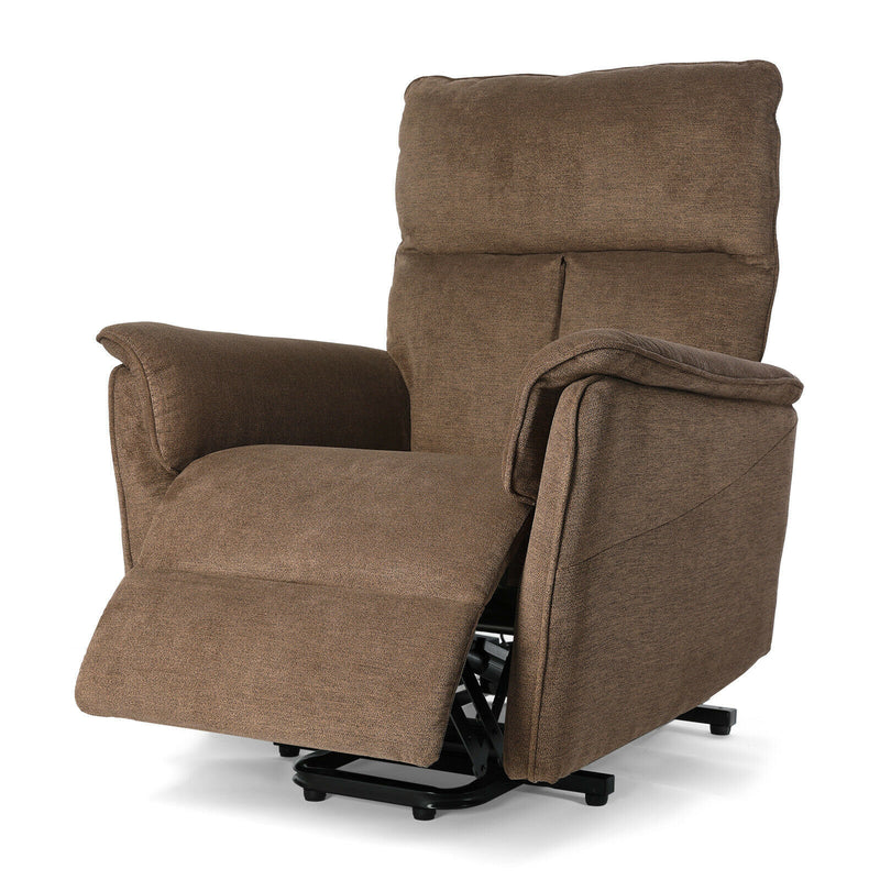 Brown Auto Electric Power Lift Recliner Chair Ergonomic Sofa