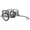 Steel Bicycle Bike Cargo Trailer Frame Luggage Cart Carrier with Hitch