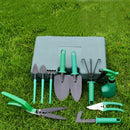 10pc Gardening Hand Tool Kit with Carrying Case