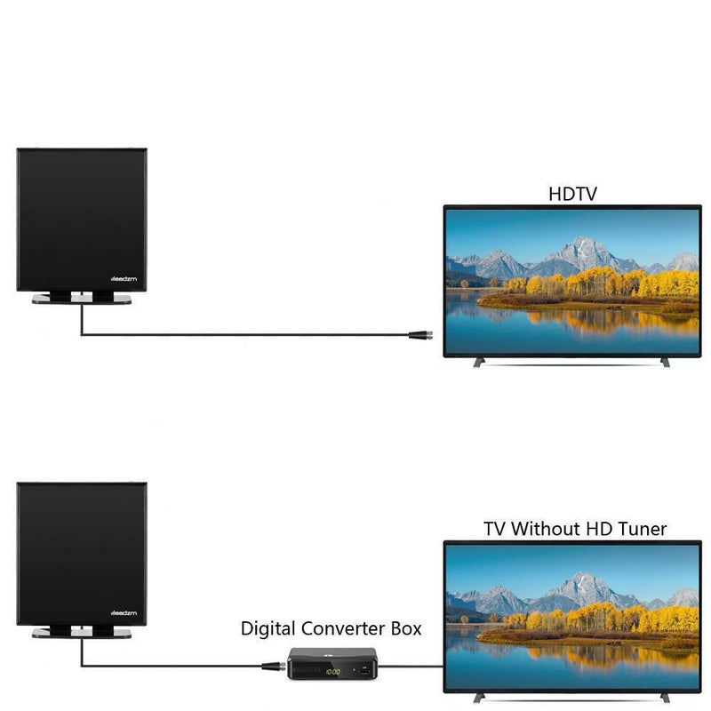 150Mile 1080P HD Digital Indoor Amplified TV Antenna HDTV 4K VHF/UHF