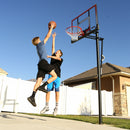 50" Shatterproof Backboard One Hand Adjust System Basket Ball Hoop