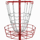 Portable 12-Chain Steel Disc Golf Basket Goal for Target Practice