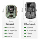 Waterproof 1080P Wildlife Trail Camera Recorder Hunting Cam Night Vision
