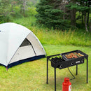 Portable Propane Outdoor Camping 3 Burner Gas Cooker Grill
