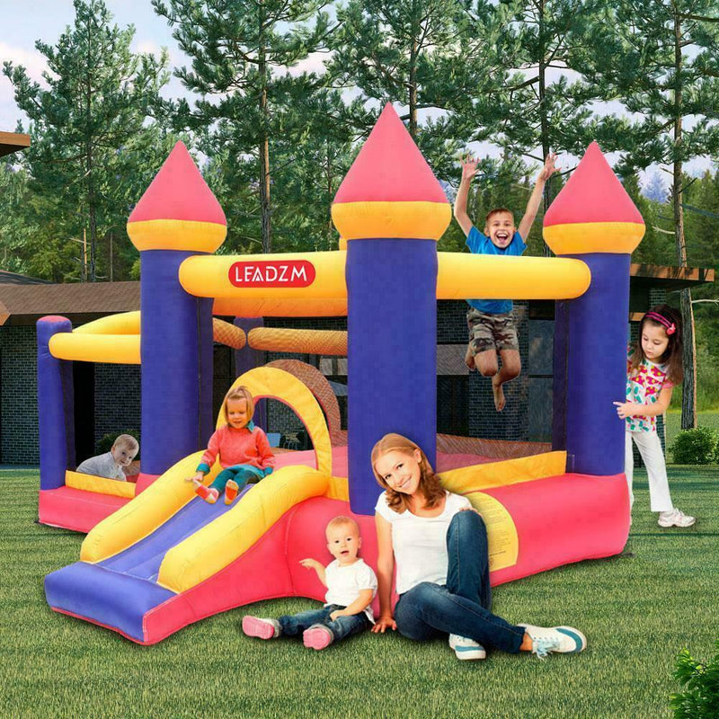 Little Kids Inflatable Bouncing Castle with Air Blower Pump